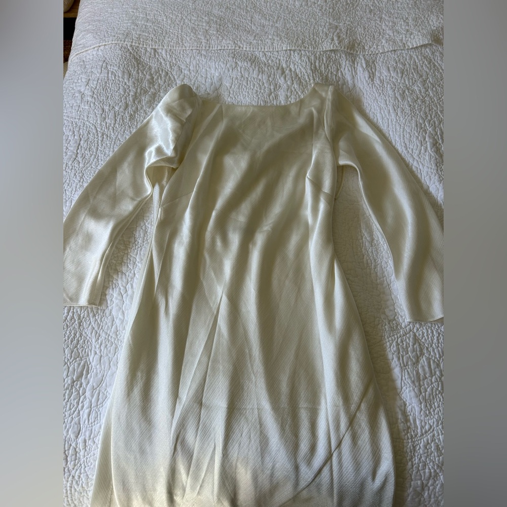 Abercrombie & Fitch Long Sleeve Cowl Back Maxi Dress